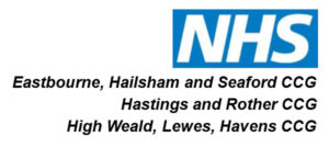 NHS CCG Triple East Sussex Logo