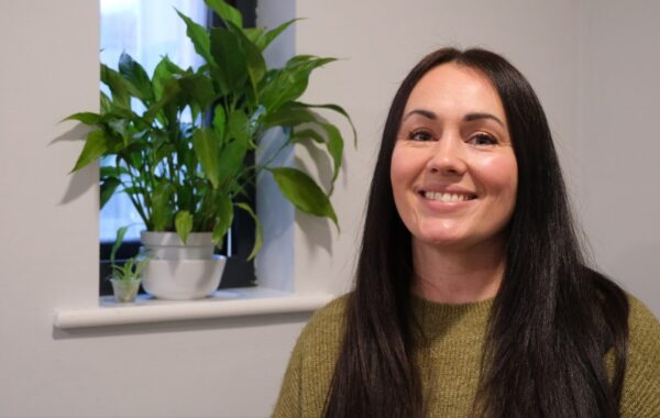 Images shows the Southdown staff who is haring her story.