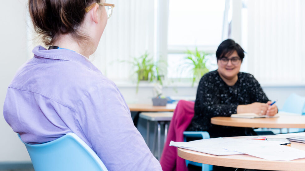 An office-based conversation