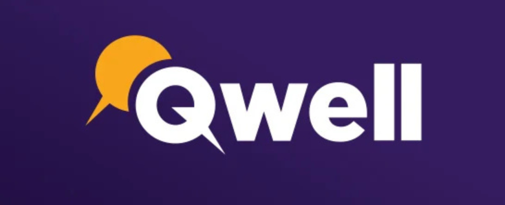 Logos of Southdown and Qwell depicting their partnership