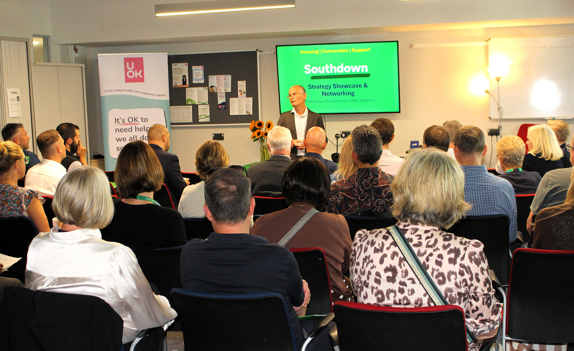 Southdown's Chair of the Board introduces this year's Business Strategy to sector stakeholders.