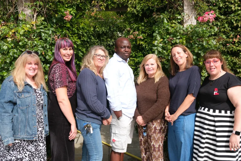 Pathways Home team members in West Sussex supporting homelessness prevention services across the county.